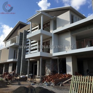 Thi công biệt thự 2 tầng hiện đại tại Gia Lai